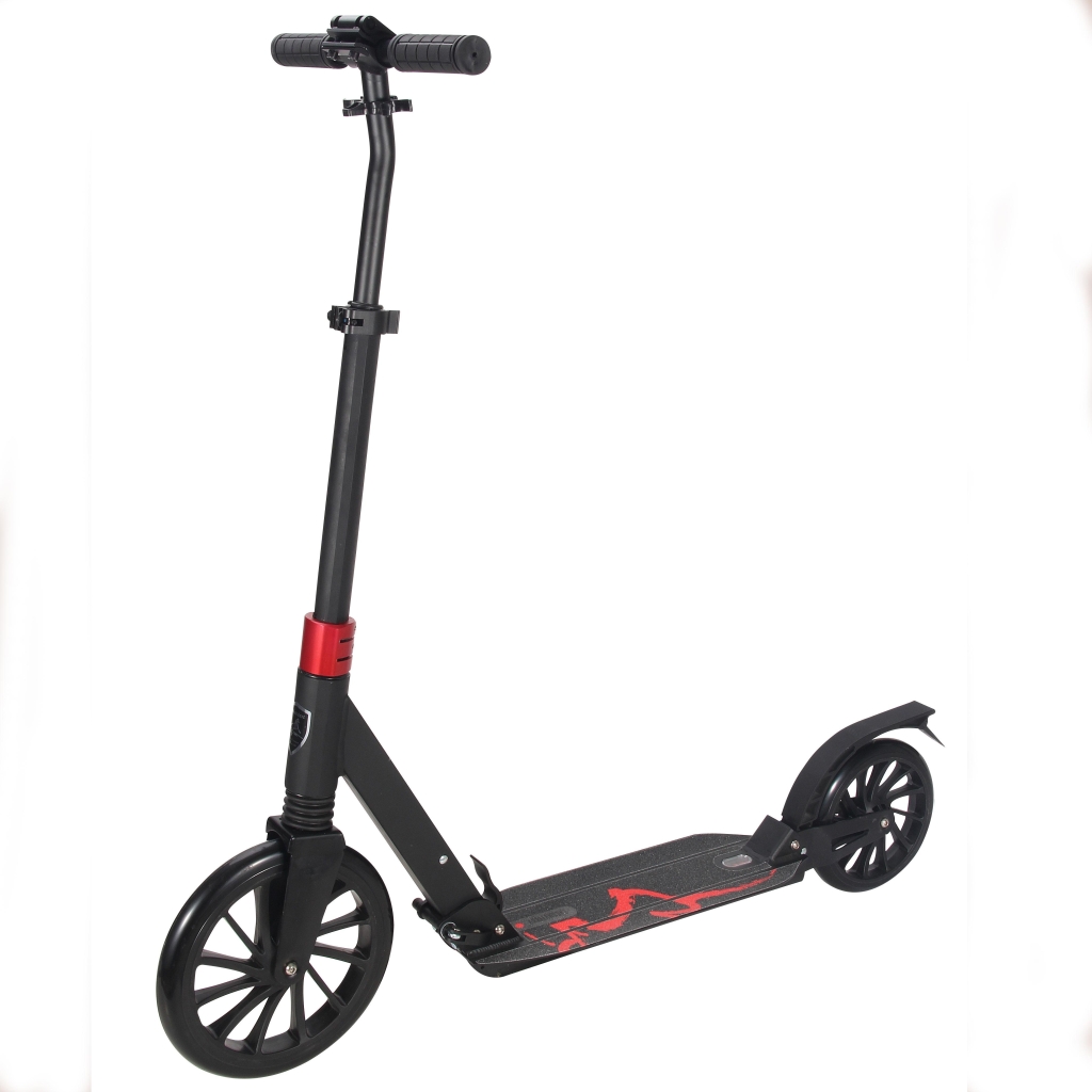 250mm Front Wheels Wide Deck Adult Scooter